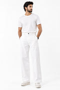 Classic White Premium Pants