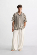Premium Knitted Textured Button Down